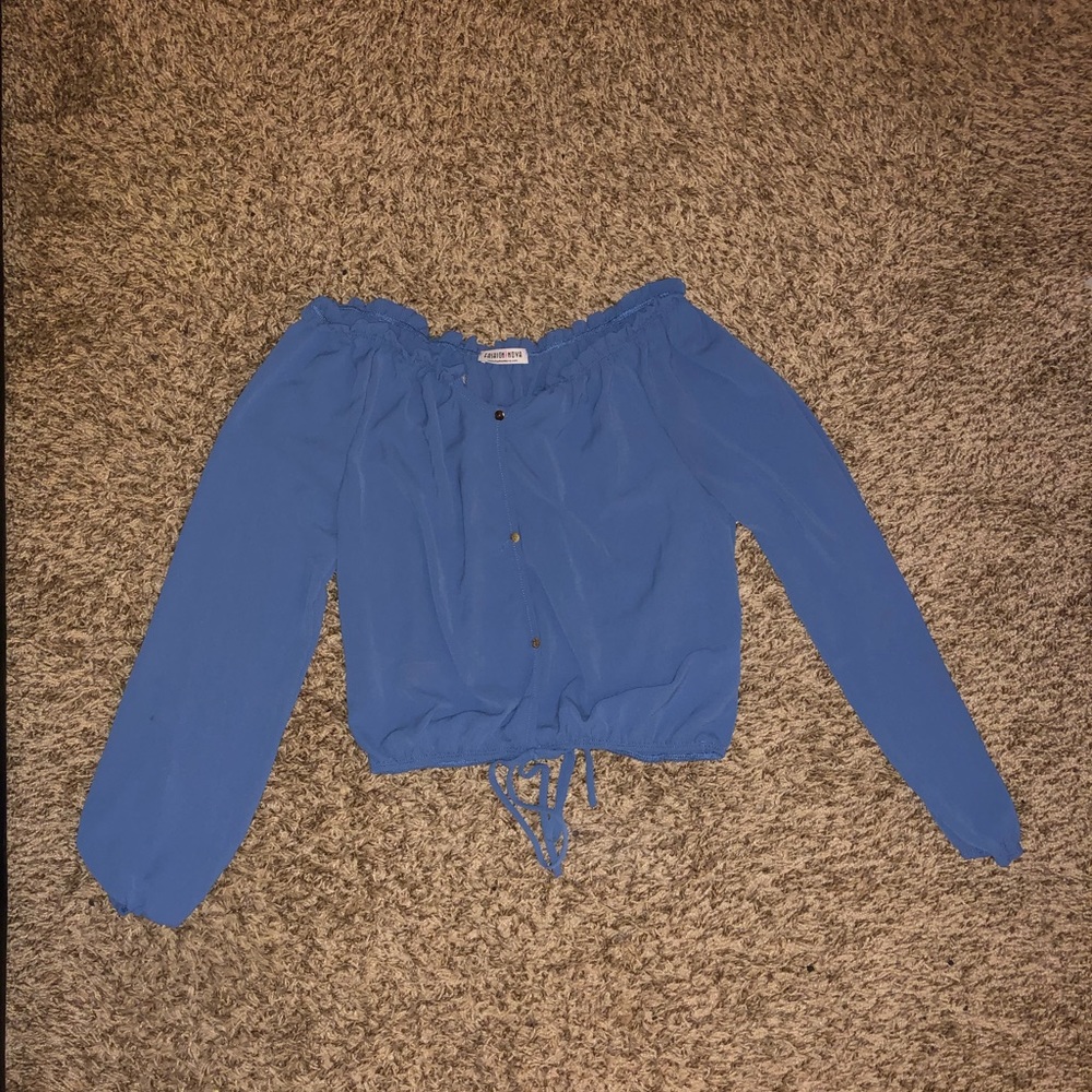 Fashionnova off the shoulder top size M